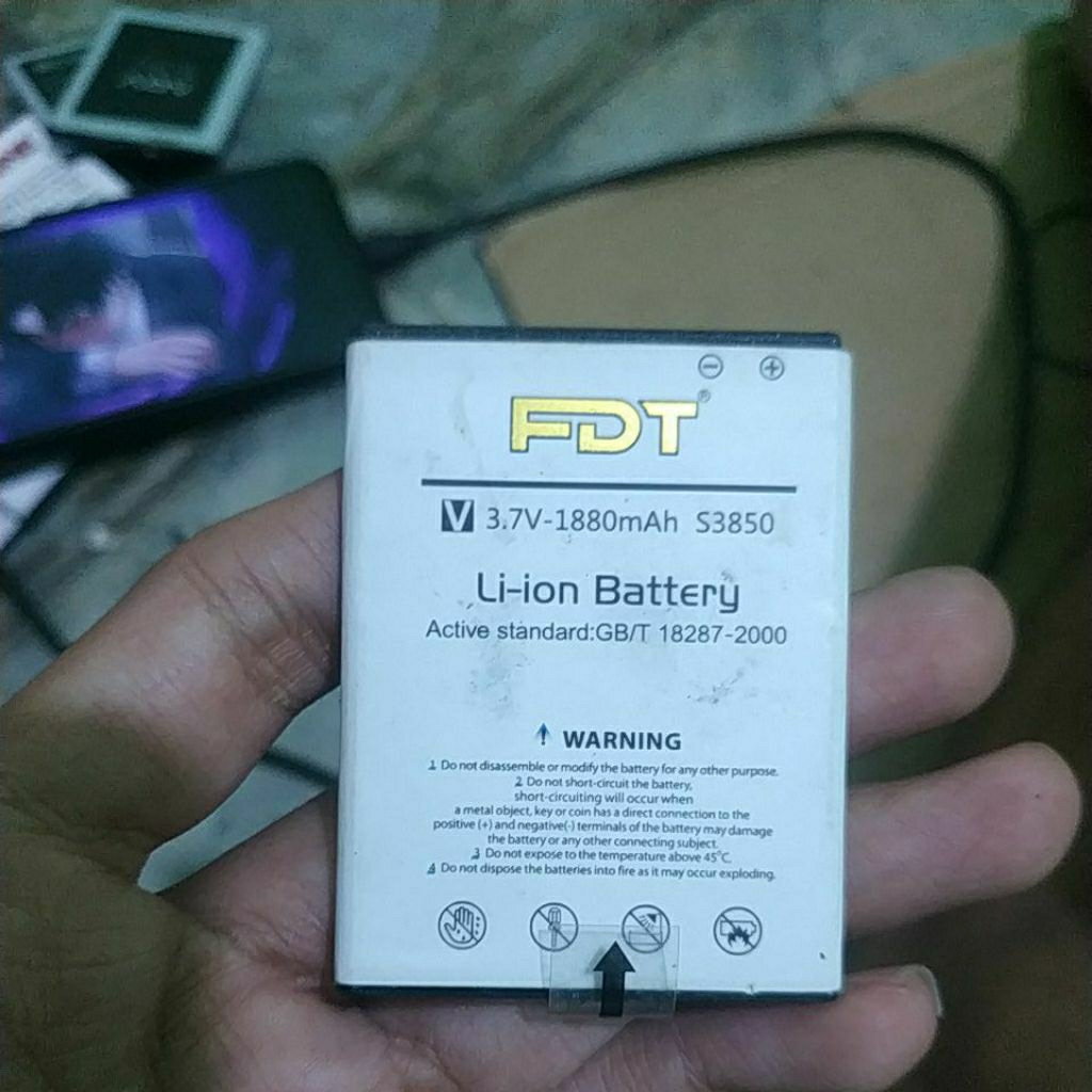 BATERAI BEKAS CORBY 2 S3850