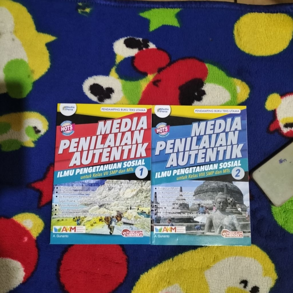 BUKU SOAL SOAL MEDIA PENILAIAN AUTENTIK ILMU PENGETAHUAN SOSIAL IPS KELAS 7 8 SMP MTS KURIKULUM MERD