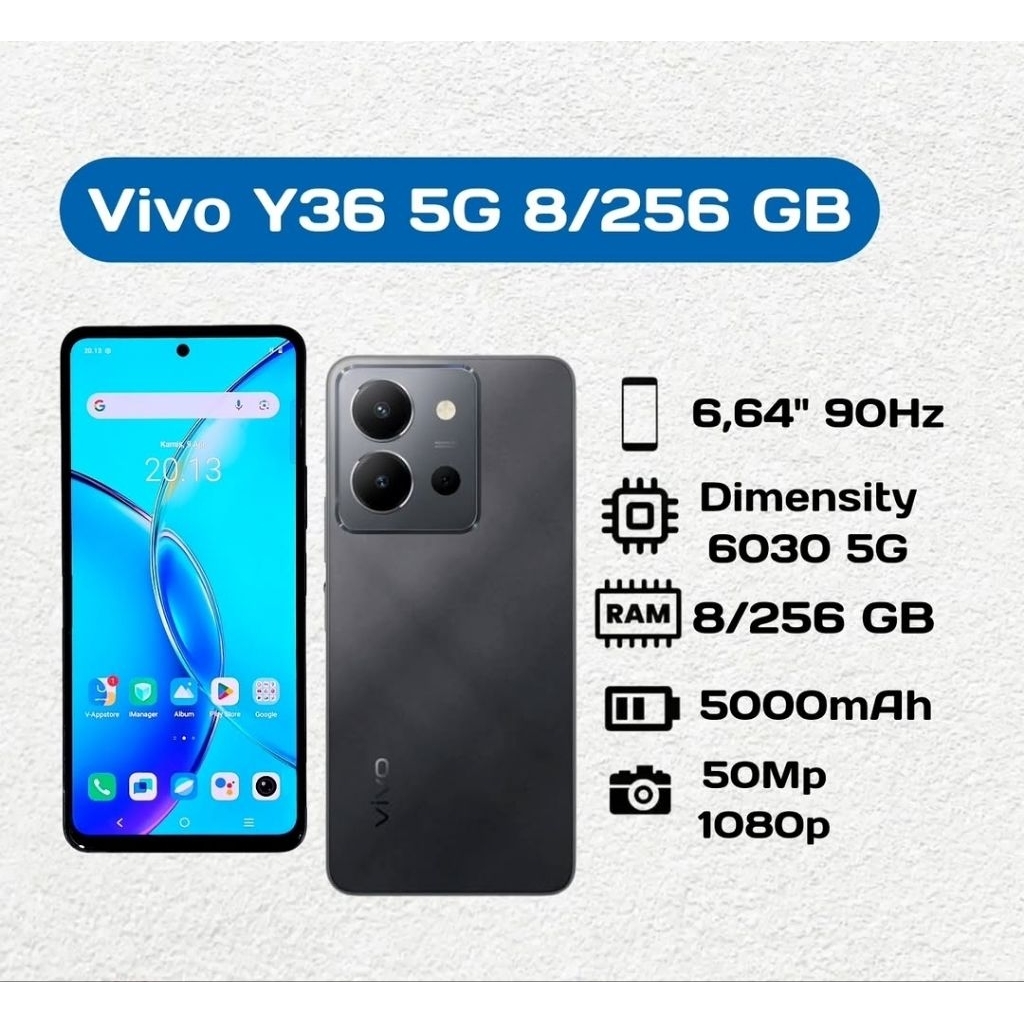 Vivo Y36 5G 8/256 GB Second