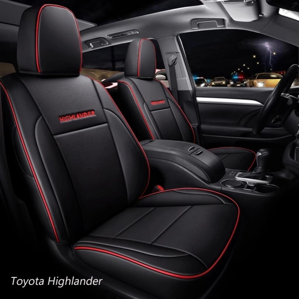 SARUNG JOK MOBIL TOYOTA RUSH TAHUN 2021-2025 FULL SEAT TIGA BARIS