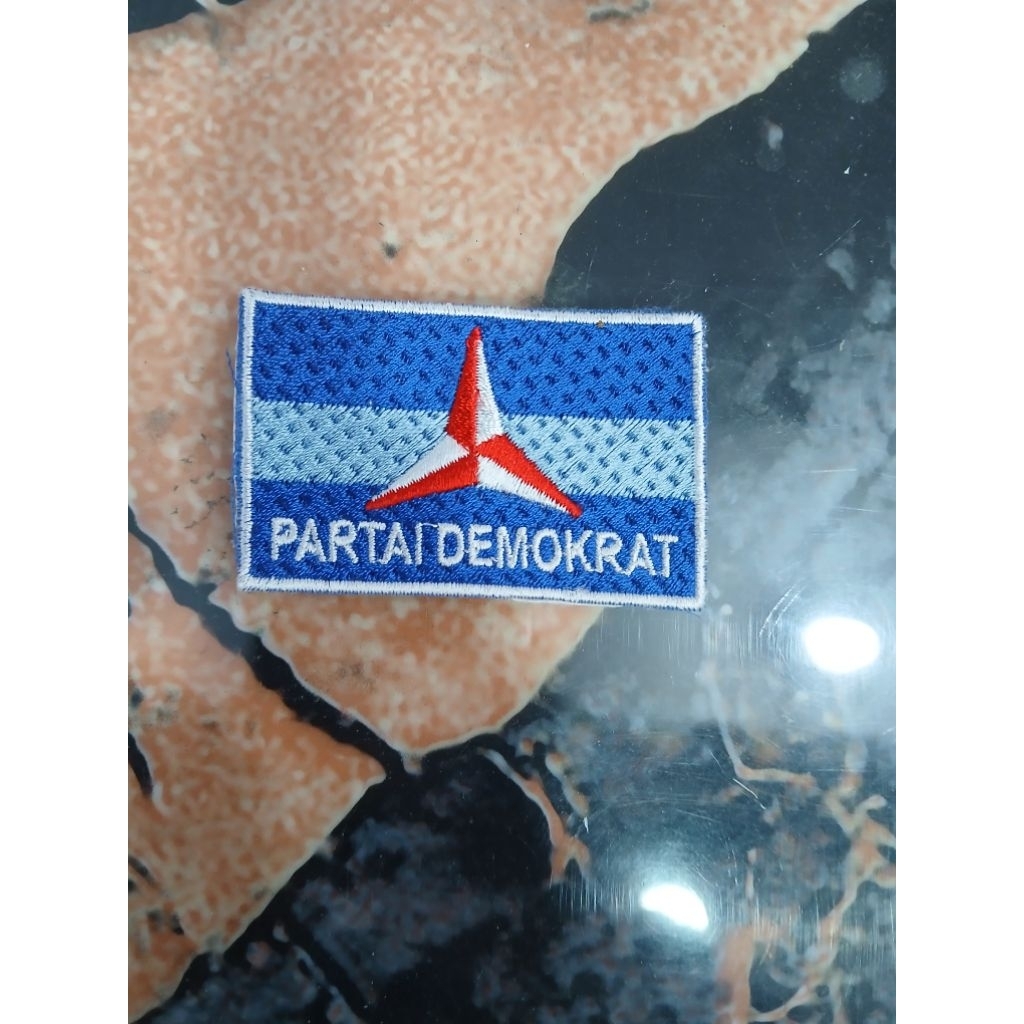 logo bordir partai demokrat