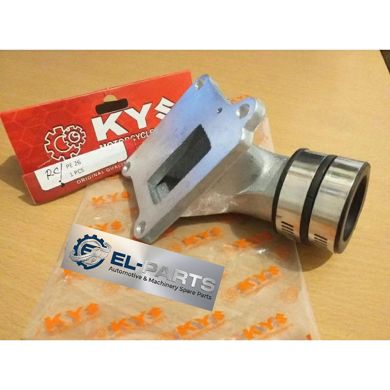Intake Intek Manipol Manifold Karbu PE 24/26/28/30 RC100 RC110 Cristal Tornado Bravo