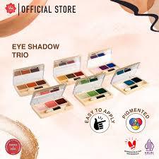 Viva Queen Eye Shadow Trio – Eyeshadow 3 Warna Pigmented Tahan Lama Natural & Glam Look