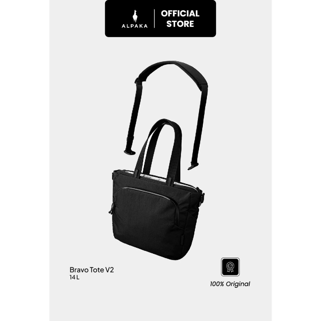 Alpaka Bravo Tote V2 - 14L Tas Tote fit Laptop 16inch