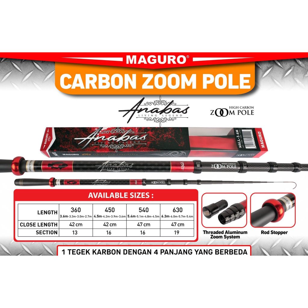 POLE / TEGEK MAGURO ANABAS ZOOM