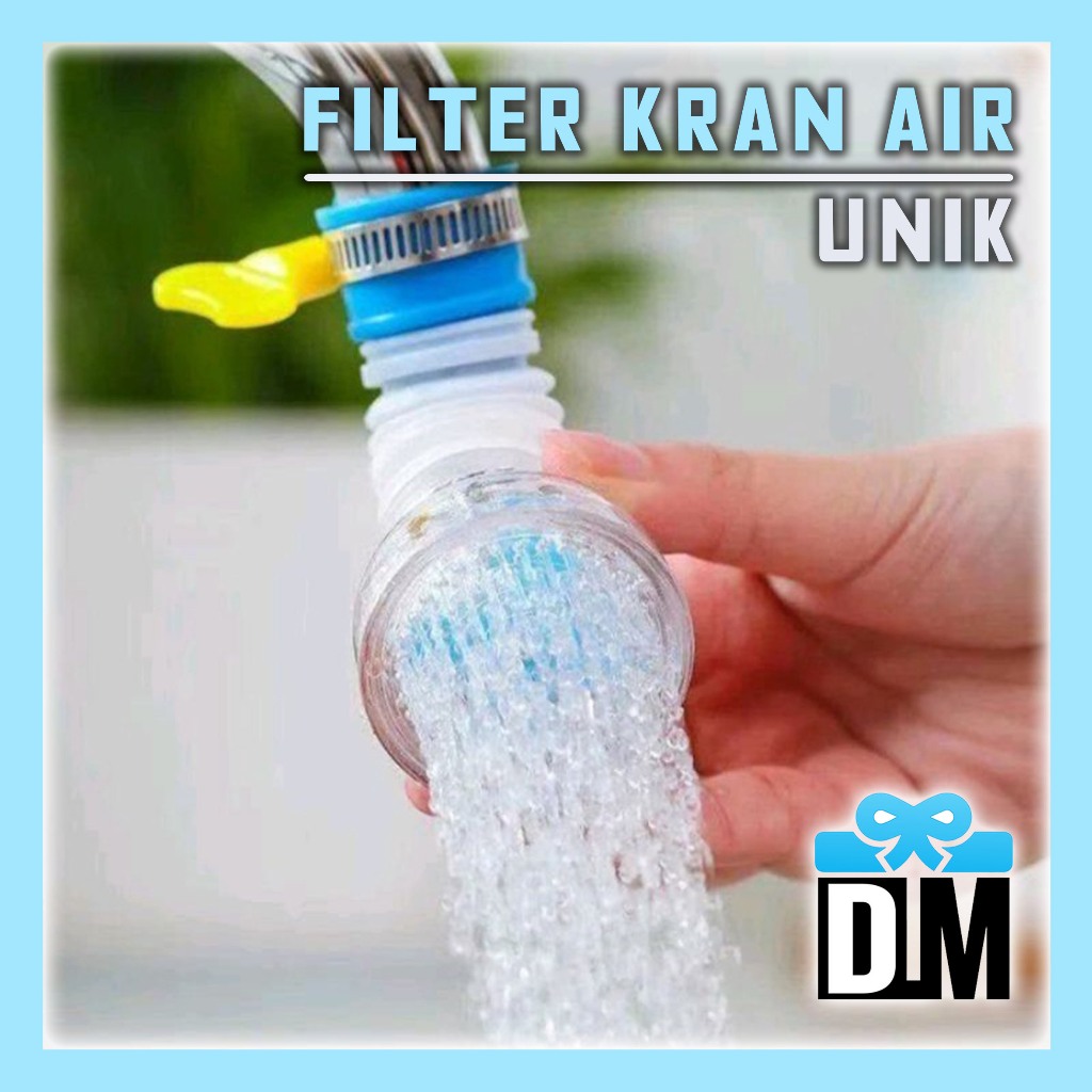 Kran Air Filter Sambungan Saringan Kran Keran Air Kipas Tambahan Mulut Pipa Air Anti Splash Anti Mun
