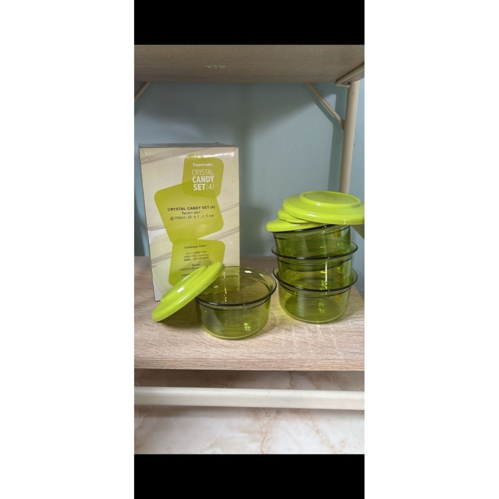 Crystal Candy Set By Tupperware