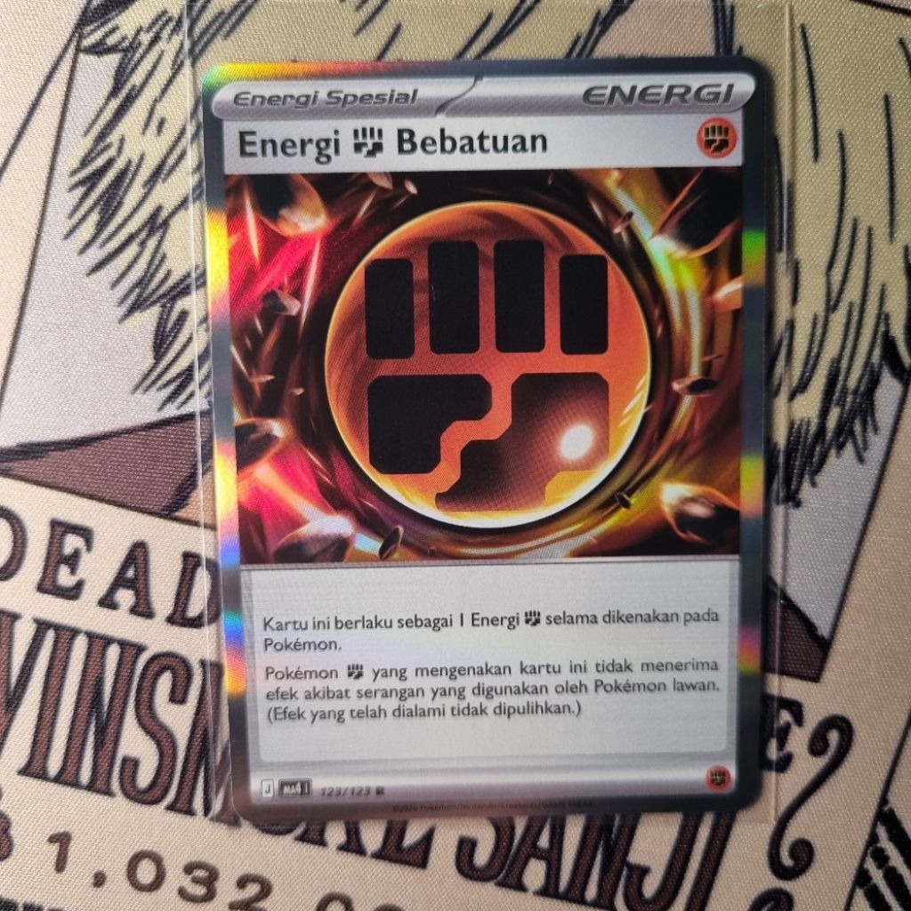 Energi Bebatuan Pokemon TCG Indo