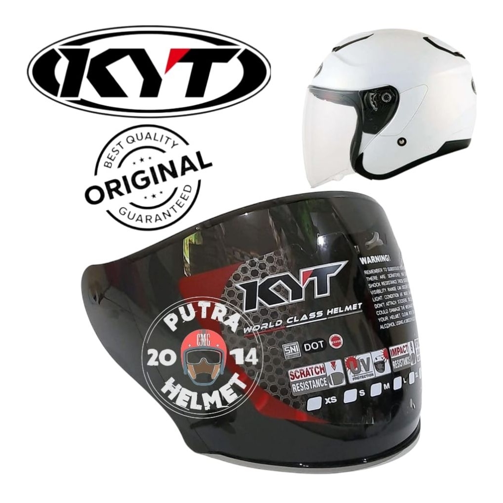 Visor Original KYT KYOTO | Kaca Helm Original Kyt kyoto
