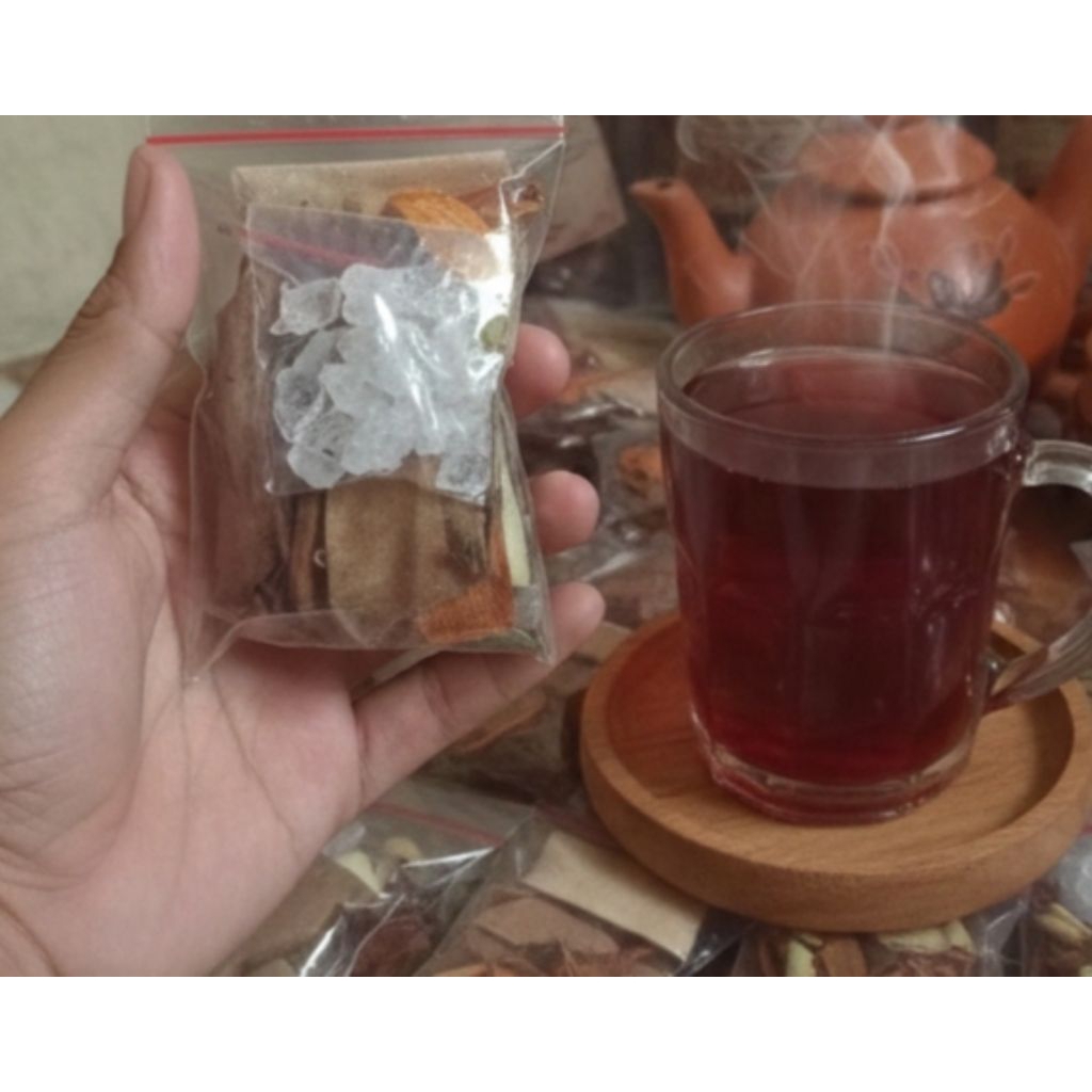Wedang Uwuh Komplit Original Premium Terlaris 1 Pack 20 Pcs