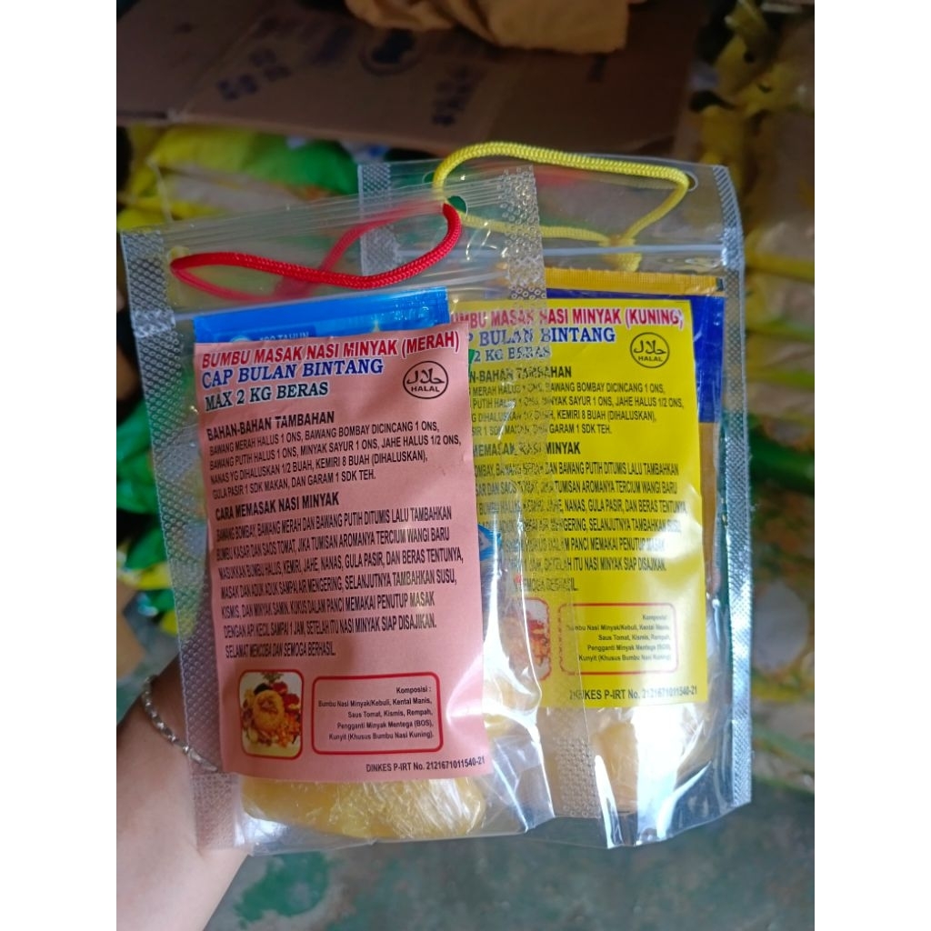 Bumbu Nasi Minyak Kebuli Palembang Lengkap Untuk 2 Kg Beras