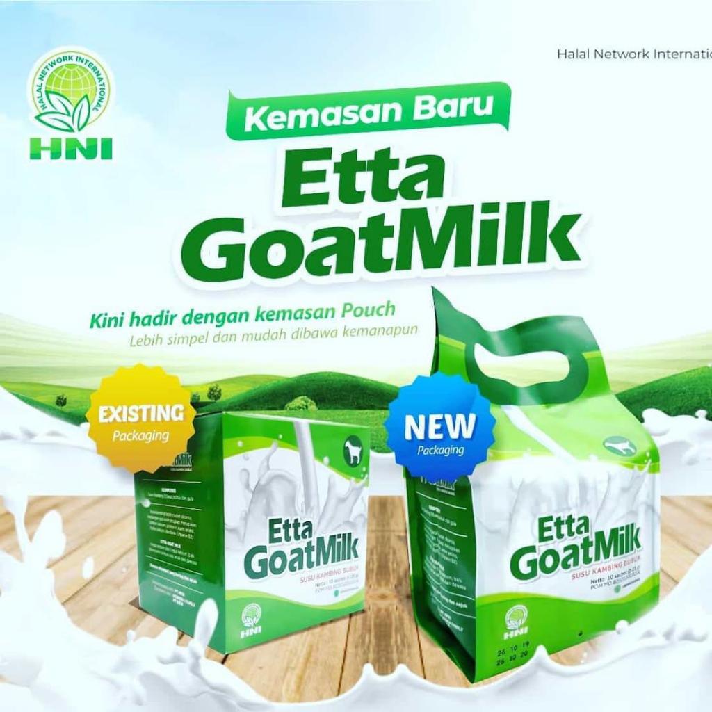 Etta Goat Milk ( EGM ) HNI HPAI BPOM - Susu Kambing Ettawa Bubuk Original Berkhasiat Menyembuhkan As