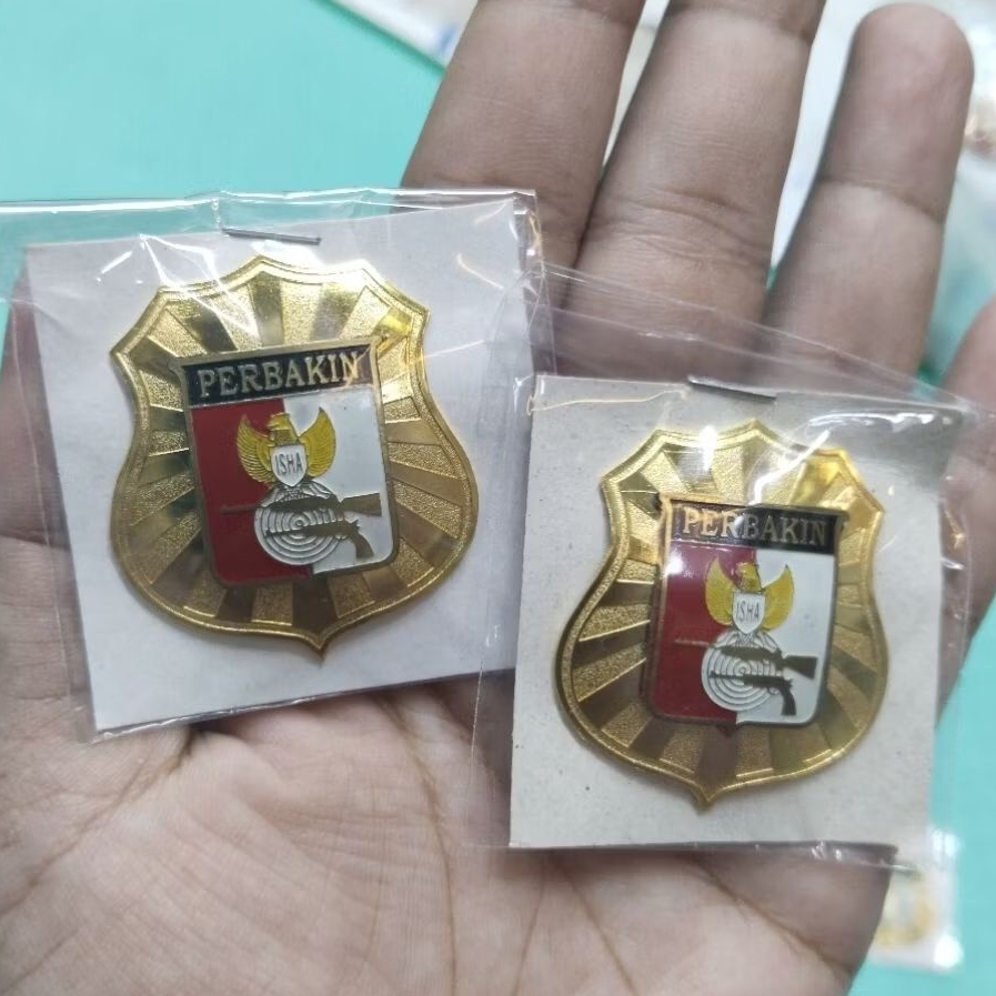 pin PERBAKIN kuningan magnet#pin Perbakin kuningan