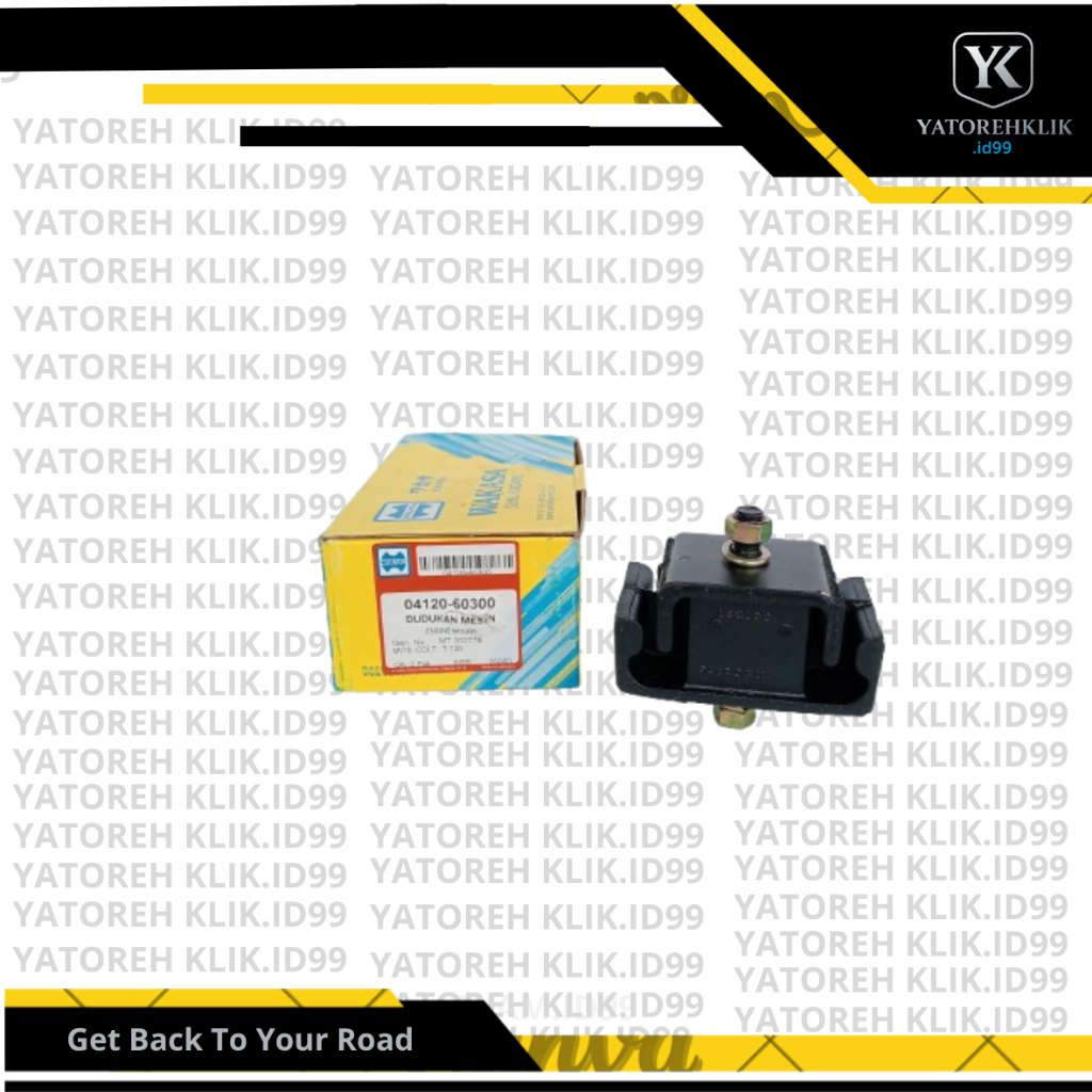 Engine Mounting Colt T120 Old 78 Wakasa / Dudukan Mesin T120 / Karet Dudukan Mesin Colt T120 Old Wak