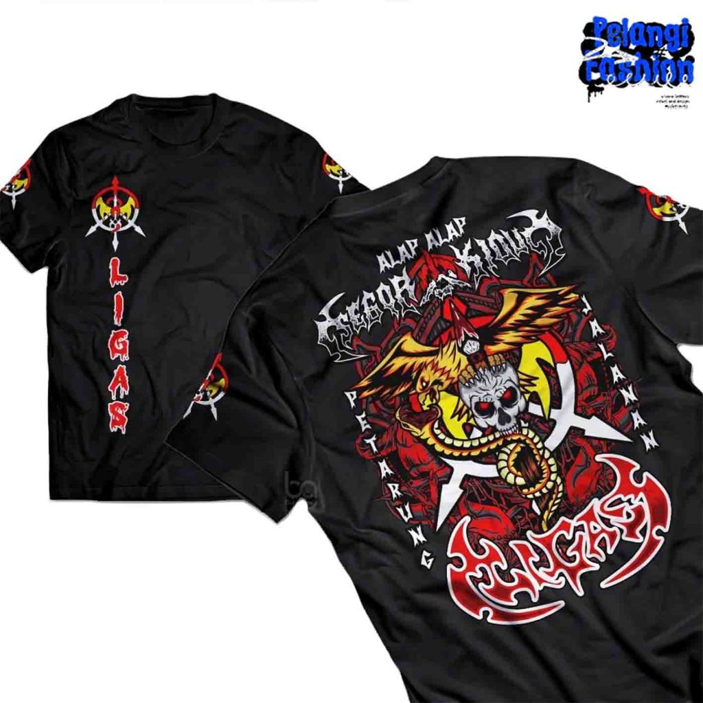 KAOS LIGAS SEGORO KIDUL - Kaos Ligas Lawasan Generasi Raja Onar Full Punggung