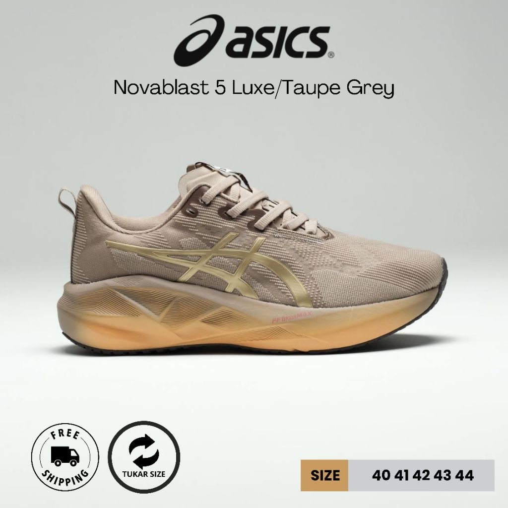 SEPATU RUNNING NOVABLAST 2 LUXE TAUPE GREY