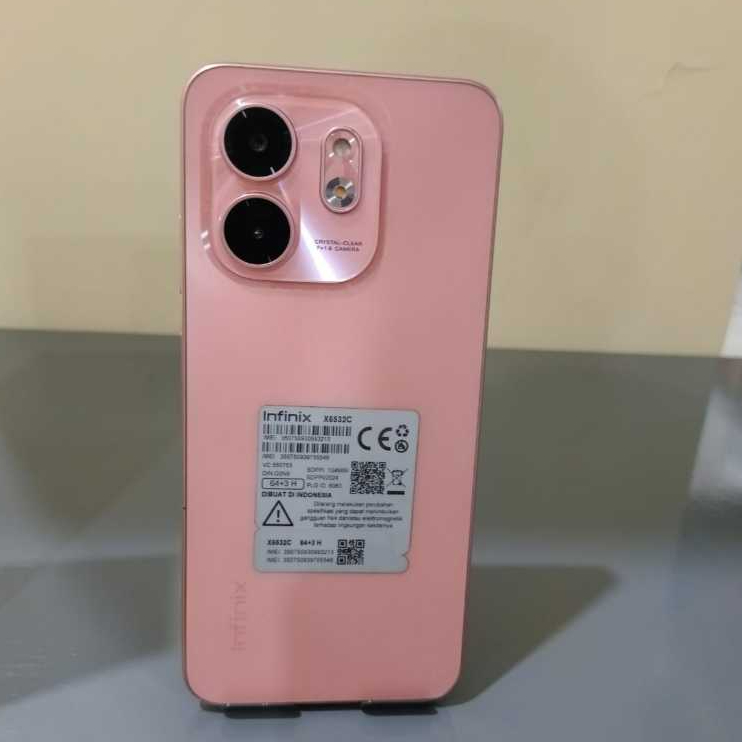 Handphone Infinix Smart 9 HD Ram 3 64GB (Batangan,Tanpa Charger)