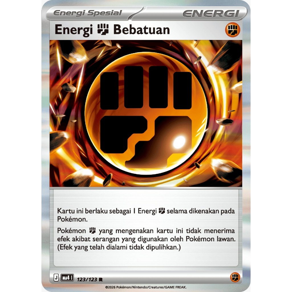 Energi (Petarung) Bebatuan R MA4 123/123