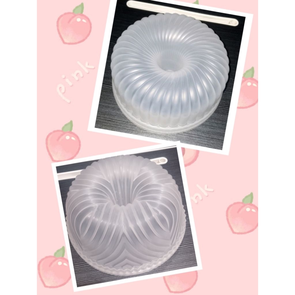 Cetakan Puding Twist Jumbo Bavaya Jumbo / Cetakan ager / loyang puding