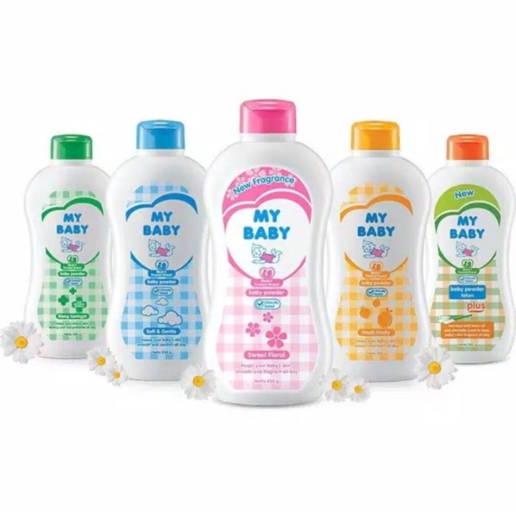 MY BABY POWDERV- BEDAK BAYI MY BABY 50 gr, 90 gr, 135 gr