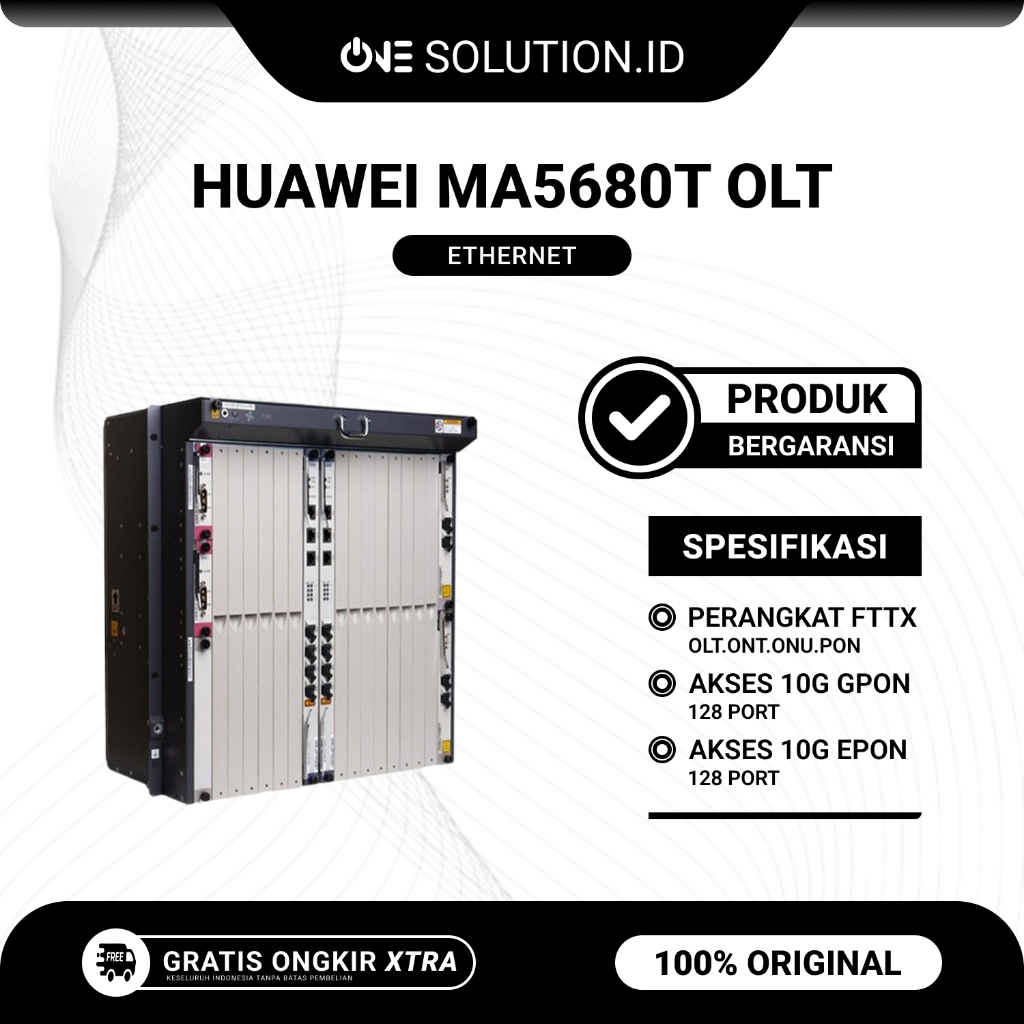 Huawei MA5680T 10G OLT Gpon Epon Optik Bekas Original