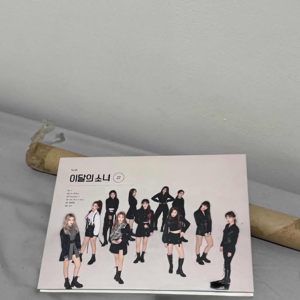 [READY] LOONA HASH # ALBUM LIMITED B ver (LOONA 2ND MINI ALBUM SO WHAT) with Photocard