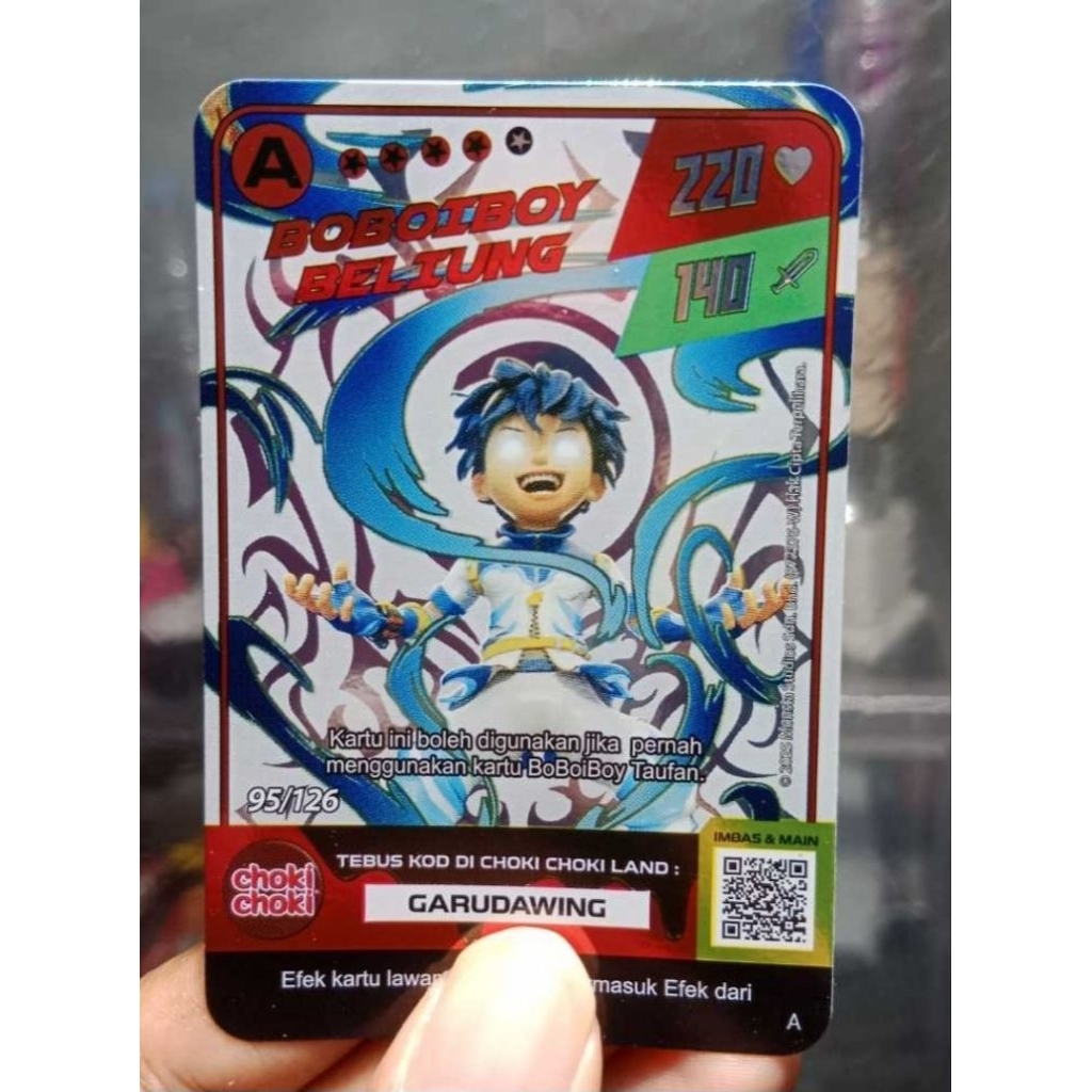 kartu boboiboy (beliung A)