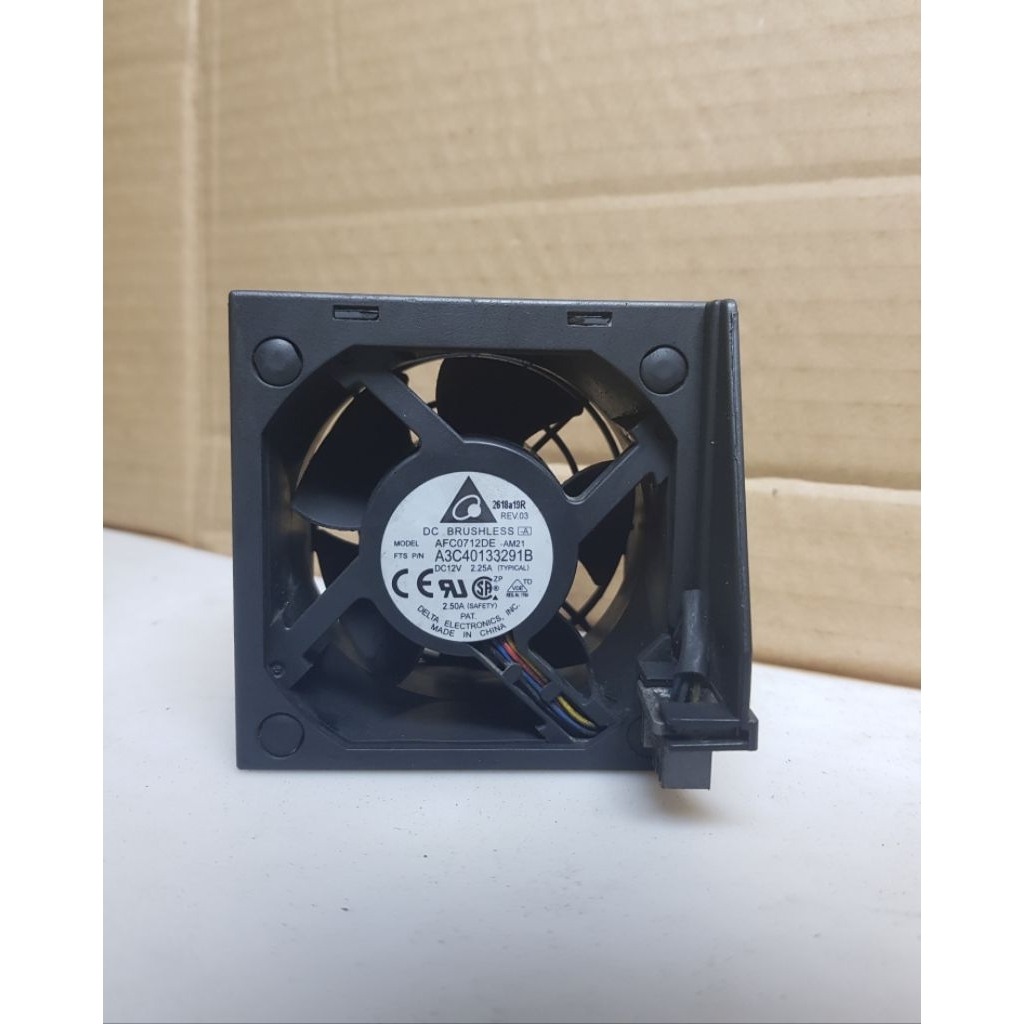 Fan kipas Delta DC 12V-2.25A 8X8CM 4pin