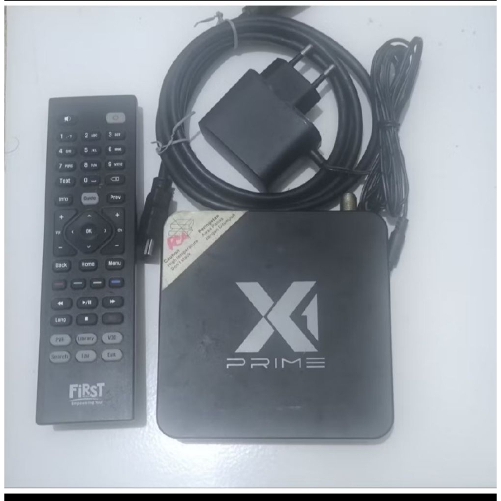 STB android tv X1 prime bekas normal ori