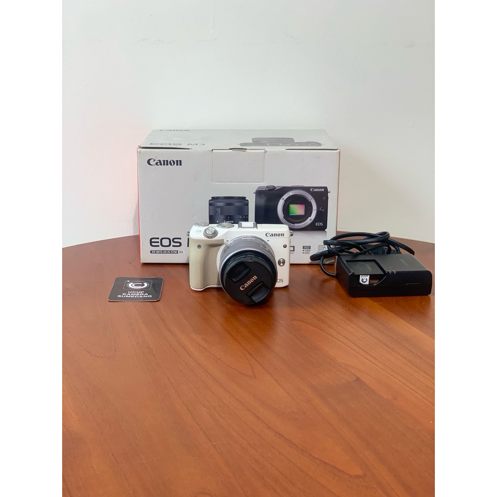 KAMERA CANON M3 KIT MIRRORLESS