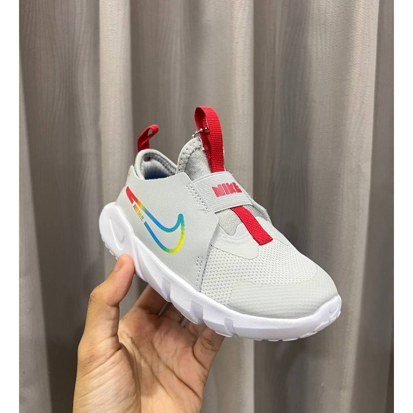 Sepatu Anak / Sepatu Kids / Nike Flex Runner 2 - GREY MULTICOLOUR