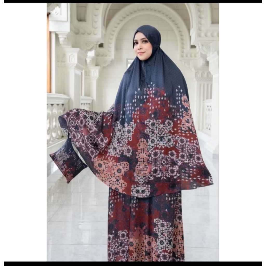 Kerudung Mukena Hijab ButtonScraves Original BNIB