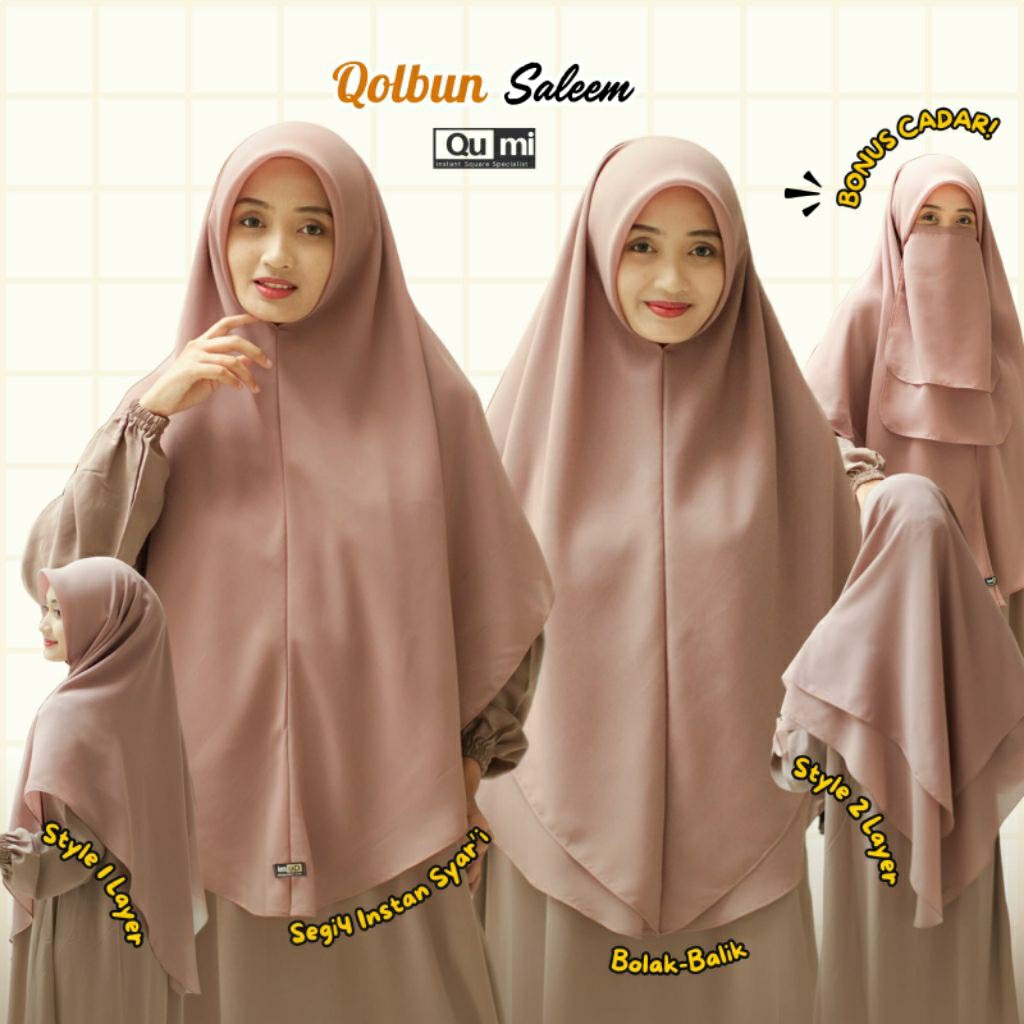khimar qolbun saleem by qumi label