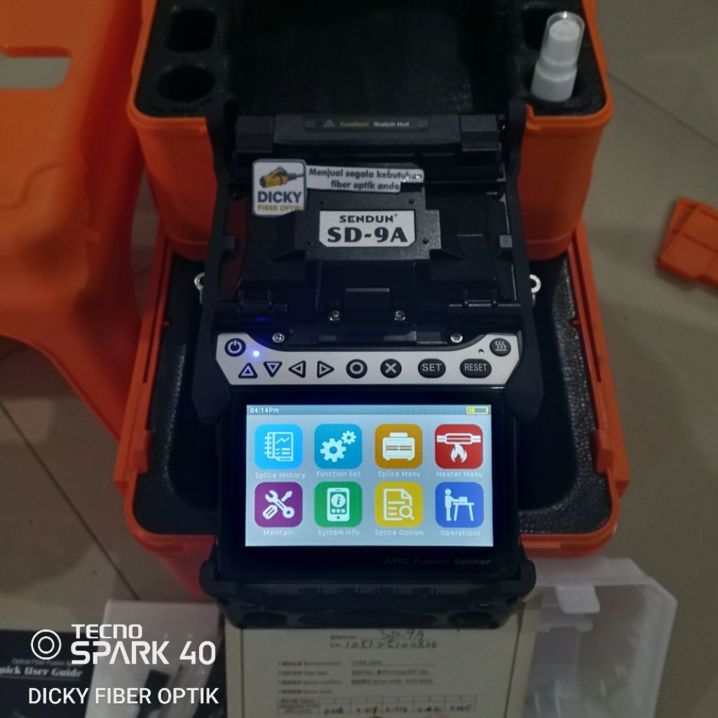 Fusion splicer sendun SD-9A / SPLICER SENDUN SD-9A