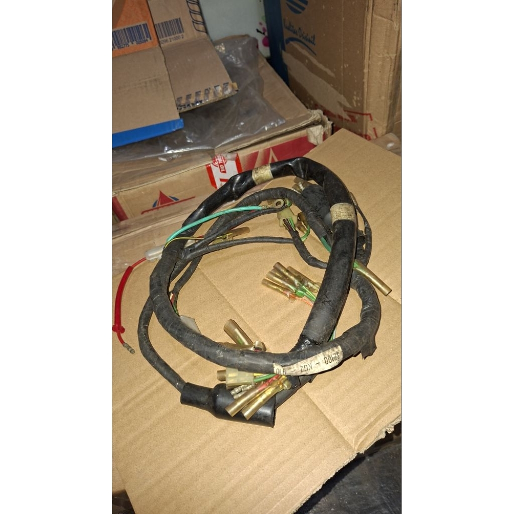 kabel bodi body wire harness honda gl pro gl max platina asli original nos lostpack