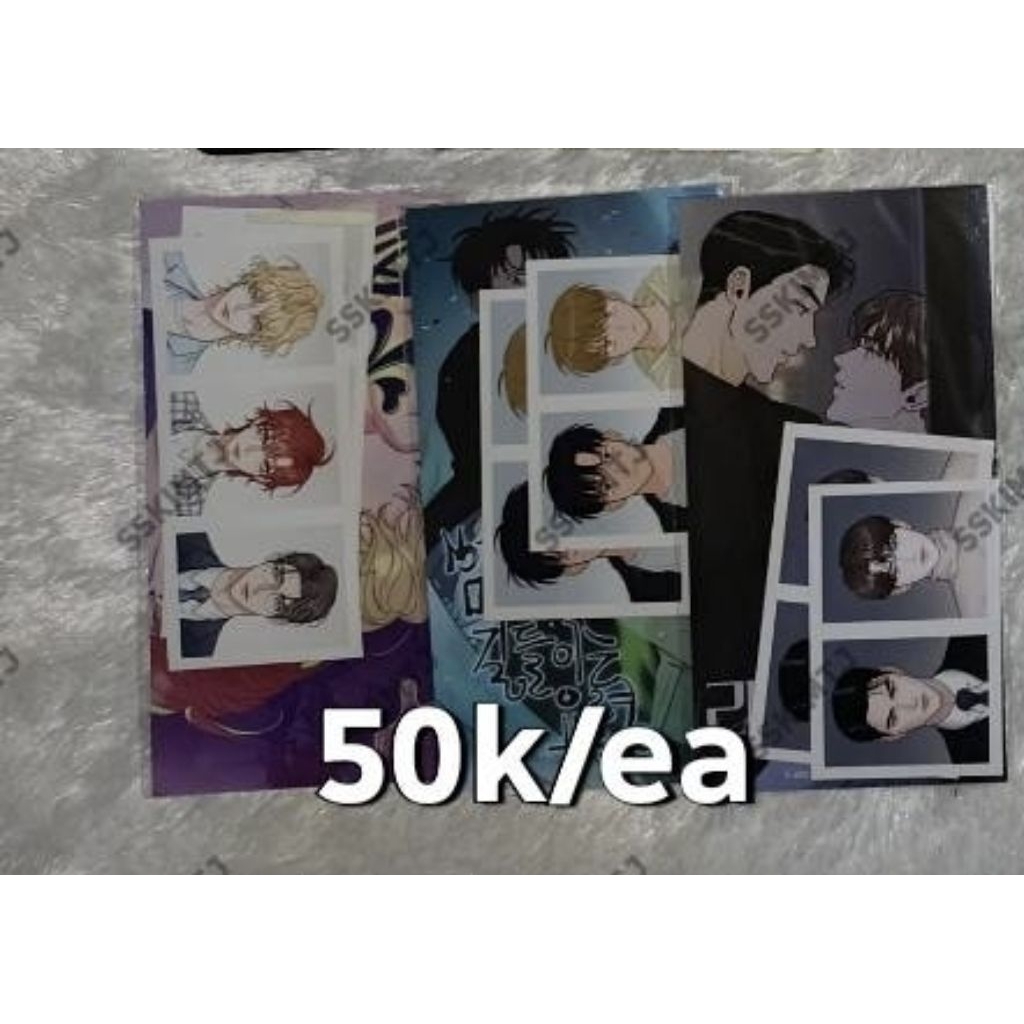 [MANHWA] OFFICIAL LEZHIN ID PHOTO SET LIMITED RUN | UNCANNY CHARM | HONEY TROUBLE