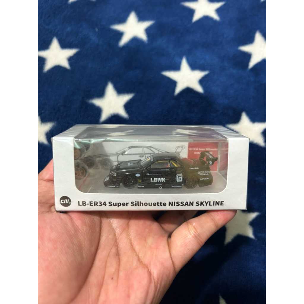 CM Model LB-ER34 Super Silhouette Nissan Skyline