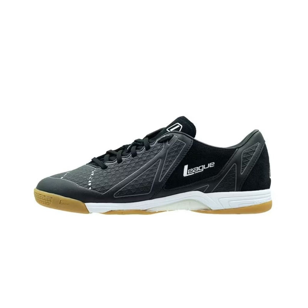 Sepatu Futsal League Gioro III Street Elite Black Shoes Cowo Pria Hitam Original 2023