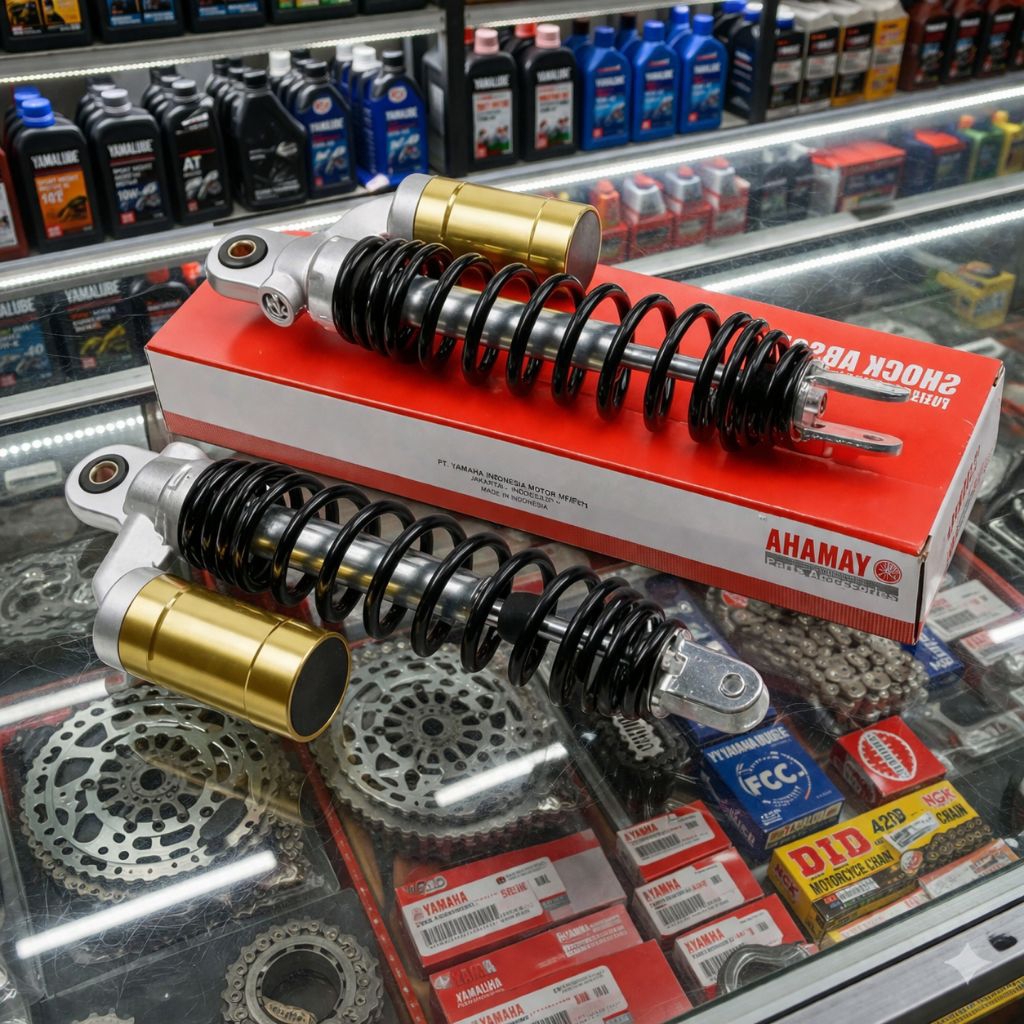 Shock Breaker Belakang B65 Yamaha Aerox 155 - Shock Belakang Aerox 155-B65-F2210-00 Motor Motorcycle