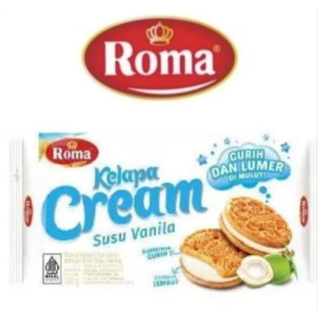 ROMA KELAPA CREAM VANILA