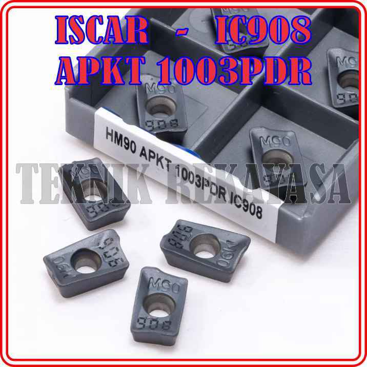 INSERT MILLING HM90 APKT1003 / APKT 1003 - PDR ISCAR IC908