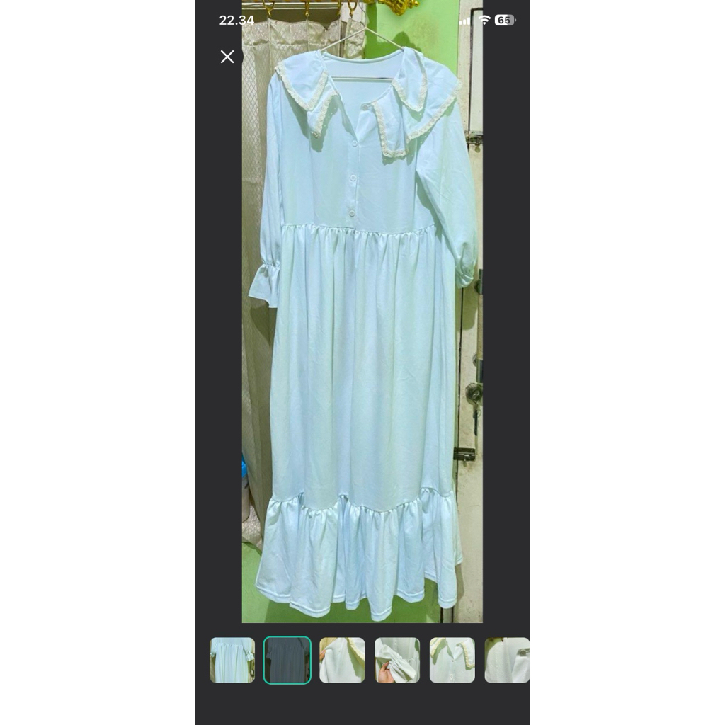 (preloved) dress putih