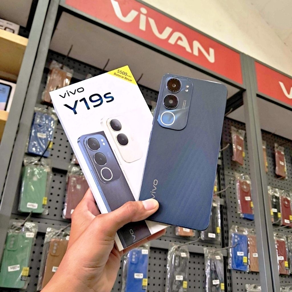 VIVO Y19S 4/64GB HP SECOND FULLSET Original