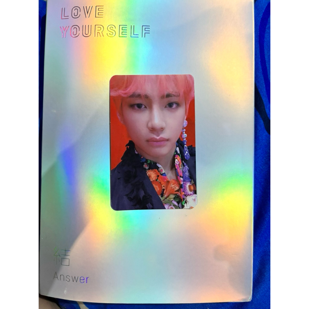 BTS OFFICIAL PHOTOCARD (V) LOVE YOURSELF ANSWER