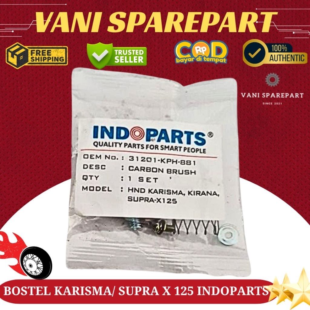Bostel Arang Dinamo Stater Brushtel Karisma Kirana Supra X 125