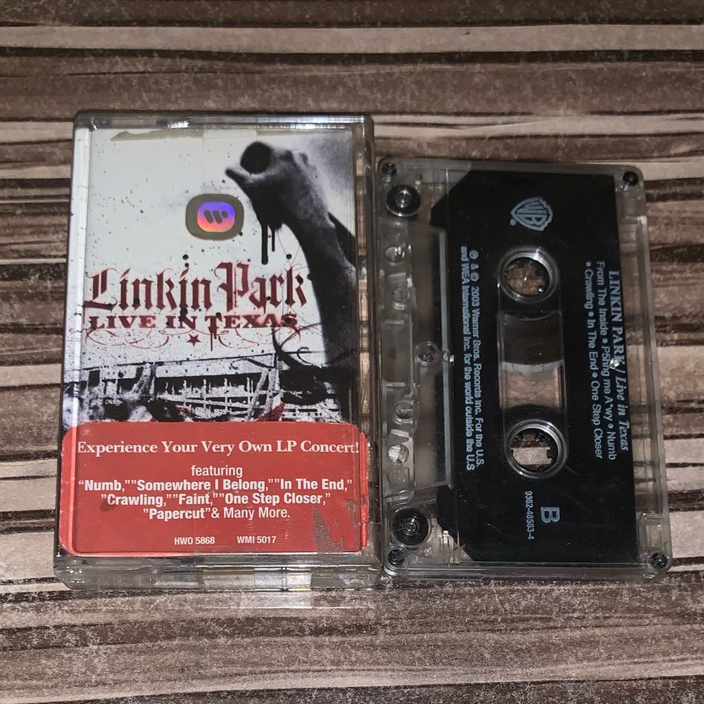 Kaset Pita LinkinPark - LIVE IN TEXAS