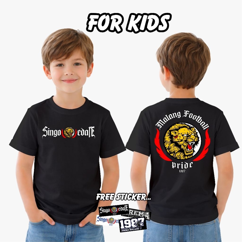 New Kaos Anak / Baju Anak Arema Singo Edan terbaru / Arema FC / Arema Malang / Arema Indonesia / Are