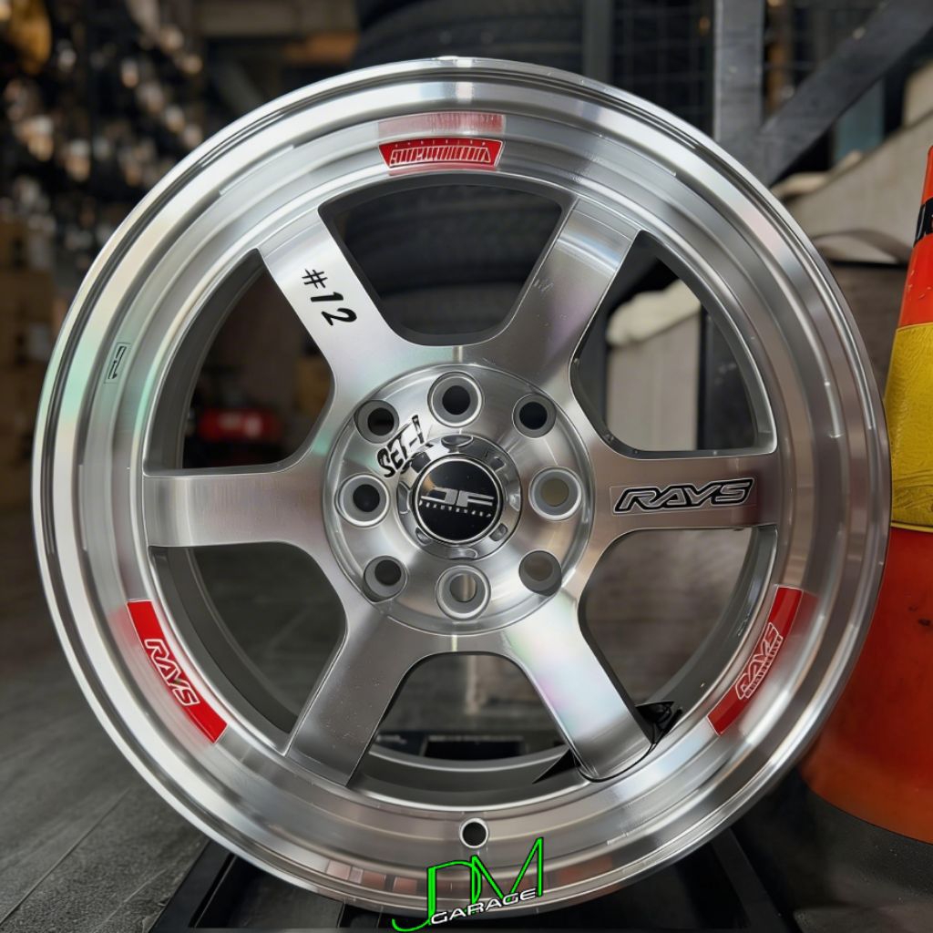velg te37v celong ring 15 lebar 6,5 et 41 velg racing r15 velg mobil Avanza Xenia Livina Wuling bing