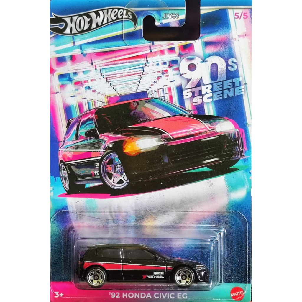 HOT WHEELS SILVER 90'S EDITION - CIVIC EG