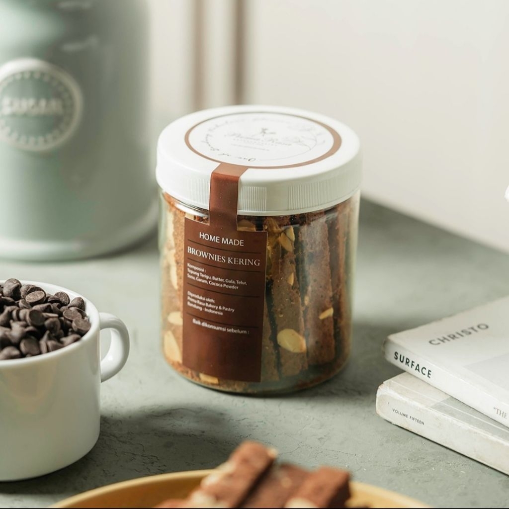 PRIMA RASA Brownies Kering dan Bolu Kering  Oleh-Oleh Bandung Garing Renyah Bahan Premium